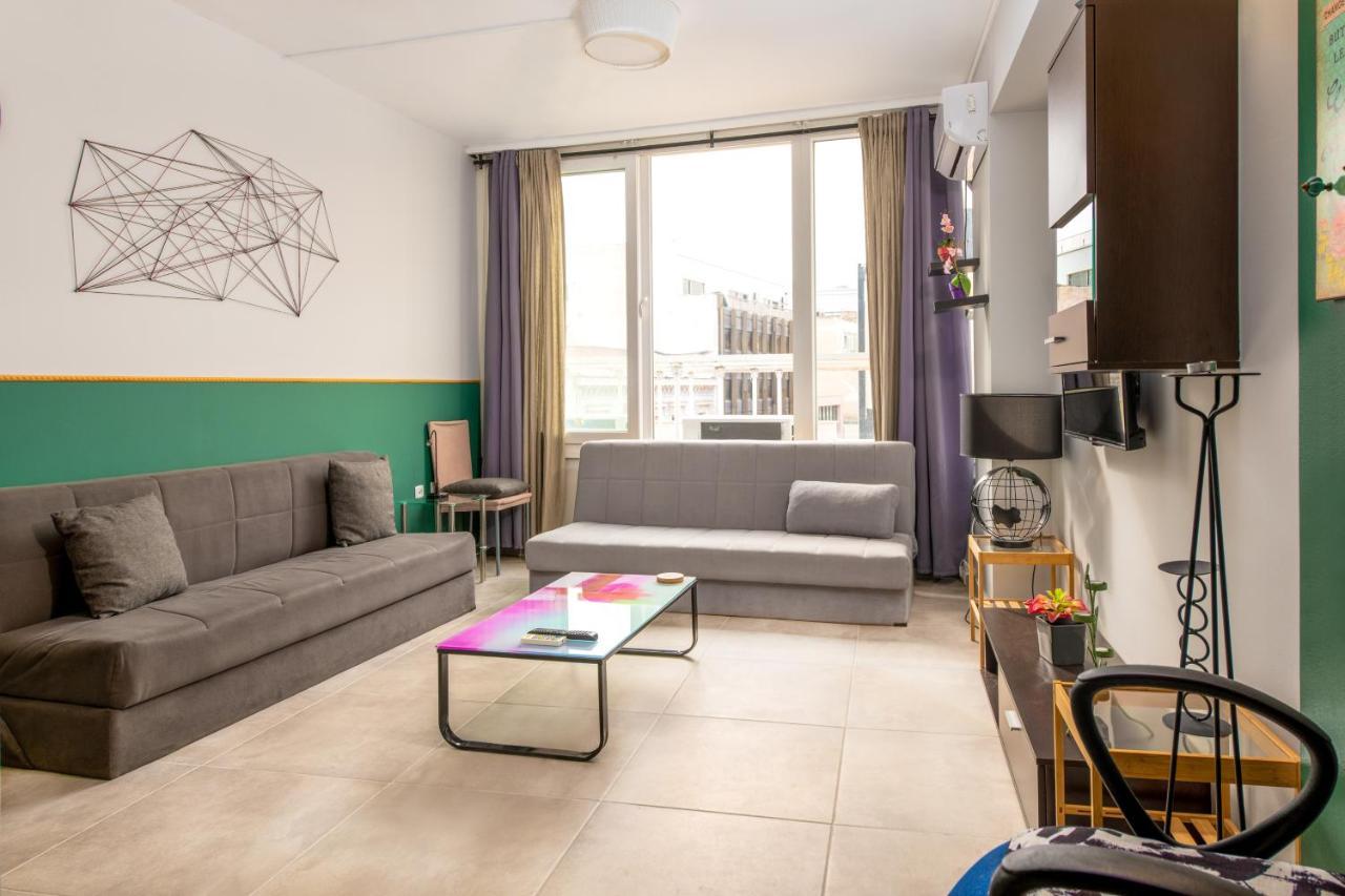 Syntagma Metro St. 2 Bedrooms 6 Pers. Flat By Mps Aten Exteriör bild